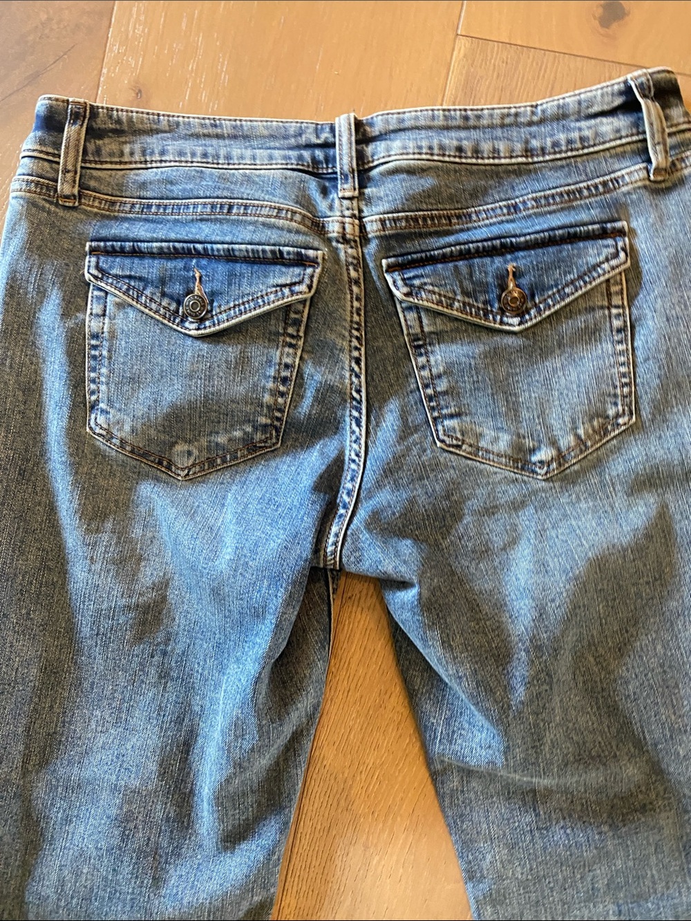 wild fable Women's Medium Blue Flare Bootcut Jeans - Picture 7 of 7